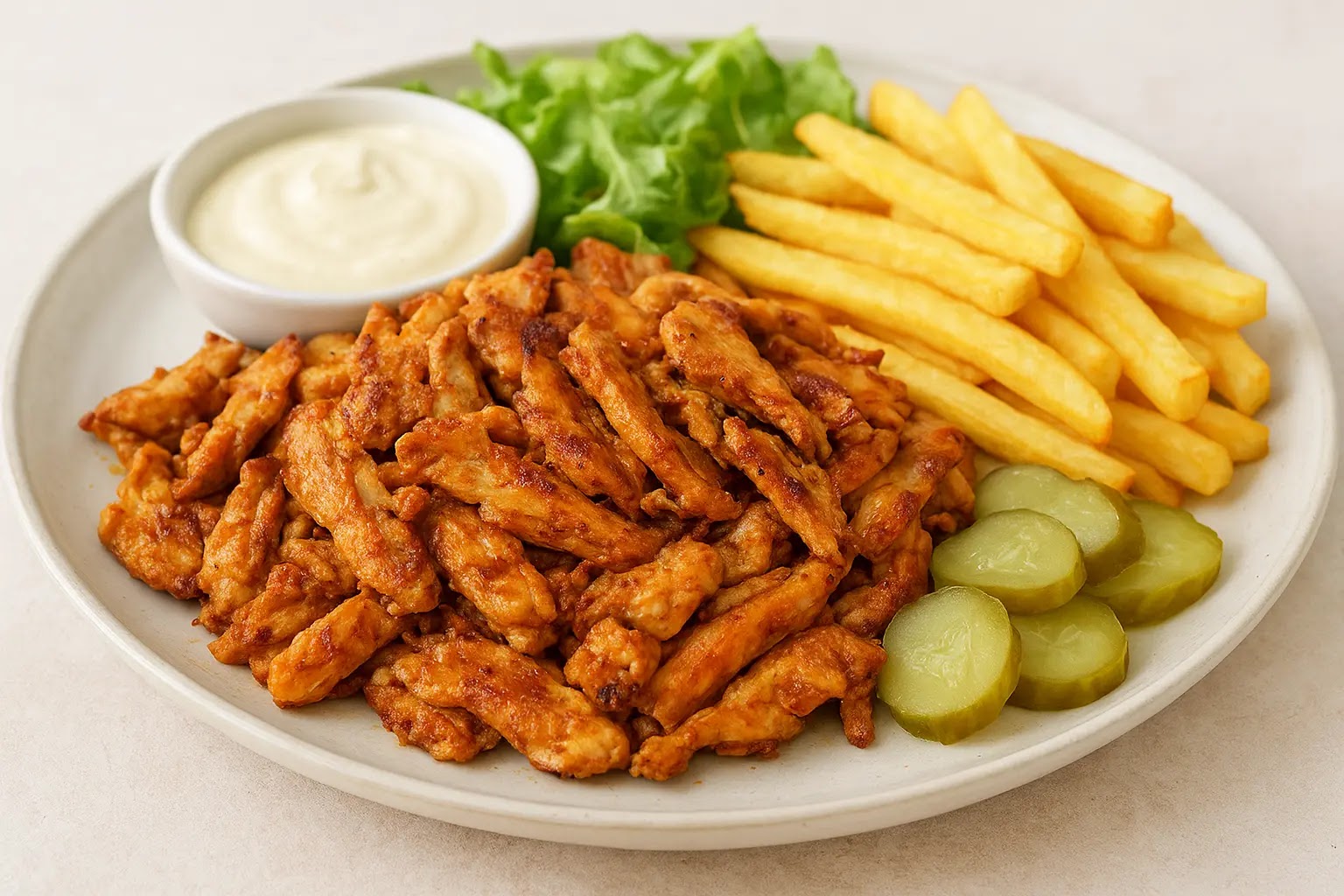 🌯🍗 شاورما الدجاج — متبّلة على الطريقة العربية الأصلية