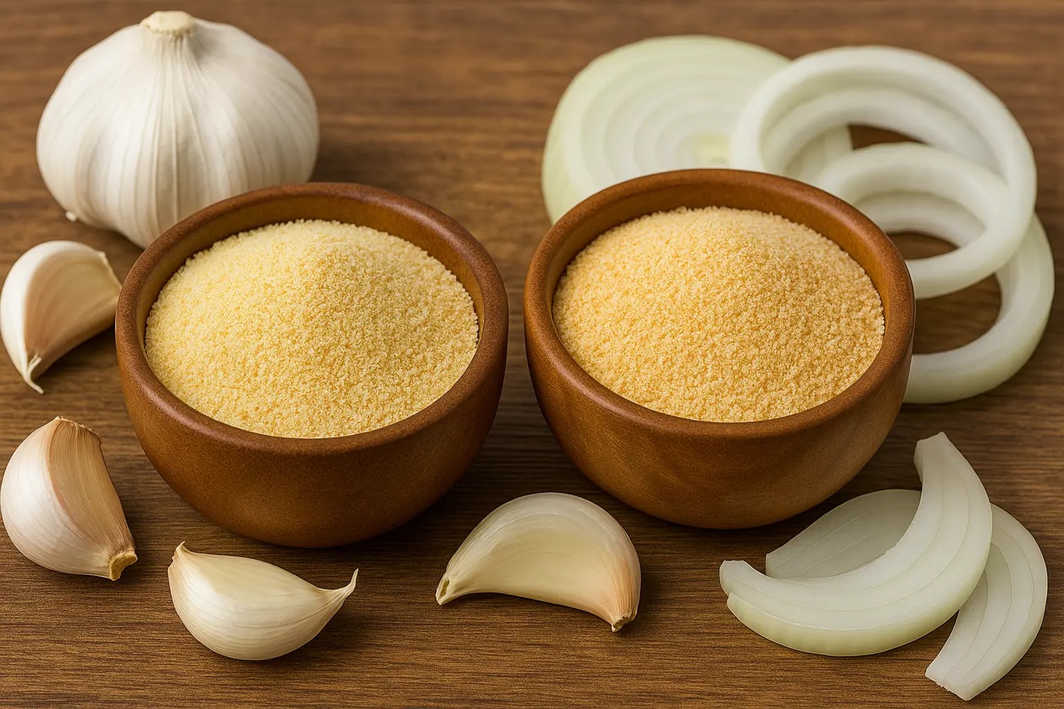 🧄🧅 فوائد استخدام الثوم والبصل البودر في الطبخ ولماذا يعتبران بديلين مثاليين للطازج؟
