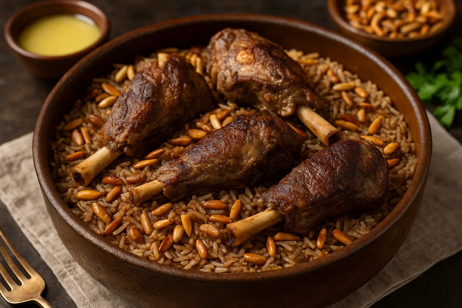 🍖🇵🇸 القدرة الخليلية باللحم – طبق تراثي يحمل نكهة التاريخ الفلسطيني