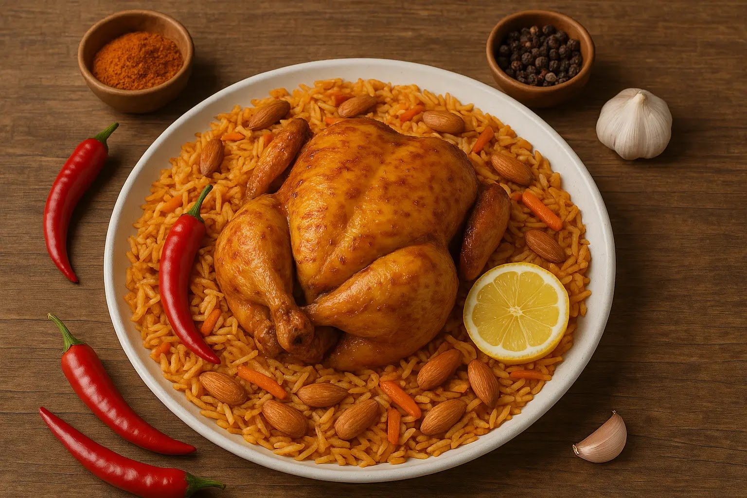 🍗🇸🇦 كبسة الدجاج السعودية الأصلية: نكهة عربية أصيلة على مائدتك