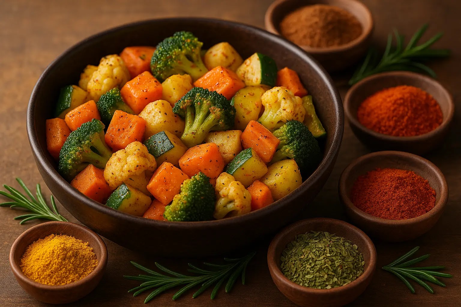 🥦🧂 أسرار اختيار التوابل المناسبة لطهي الخضار بطريقة لذيذة وصحية