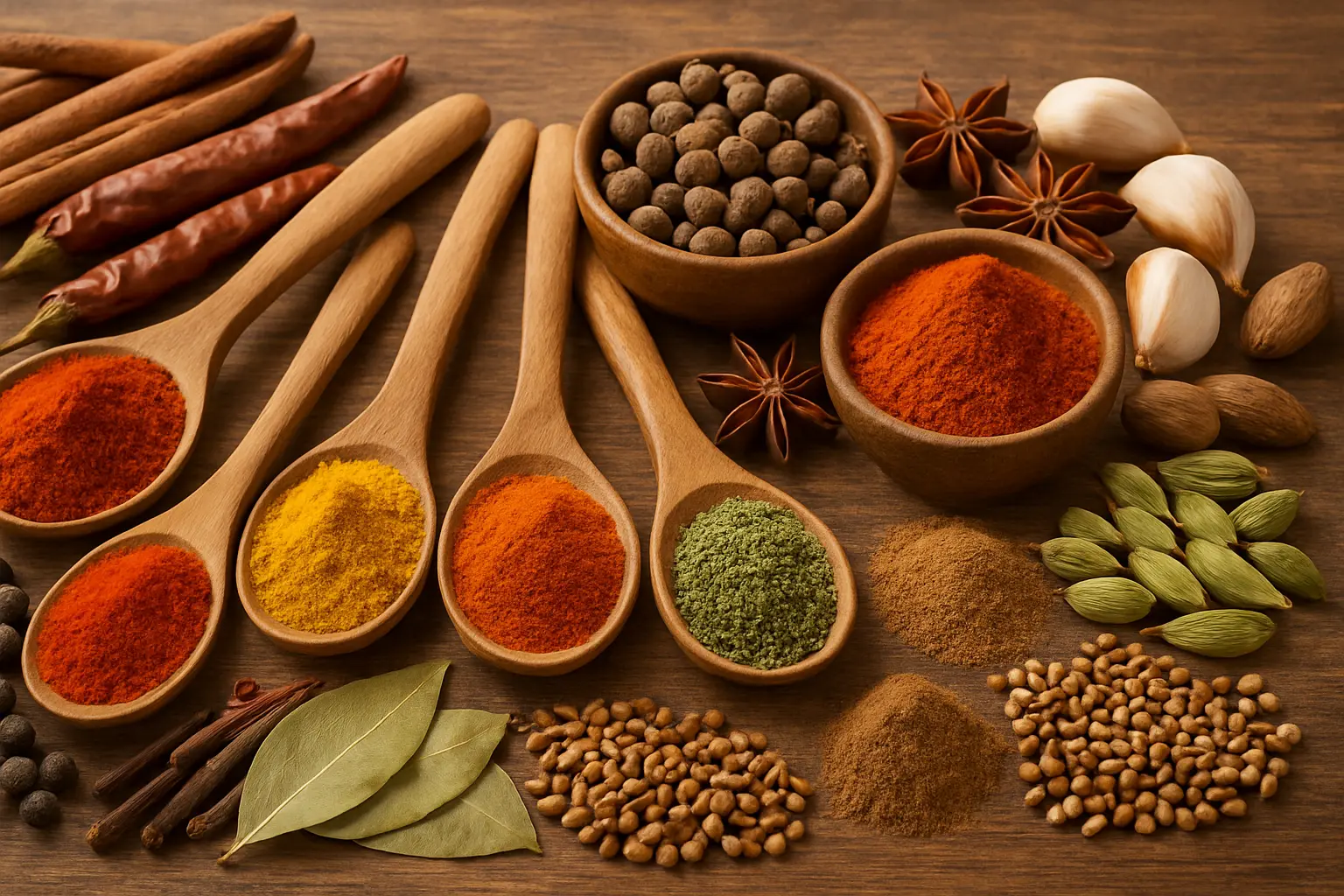 بهارات وأعشاب 1