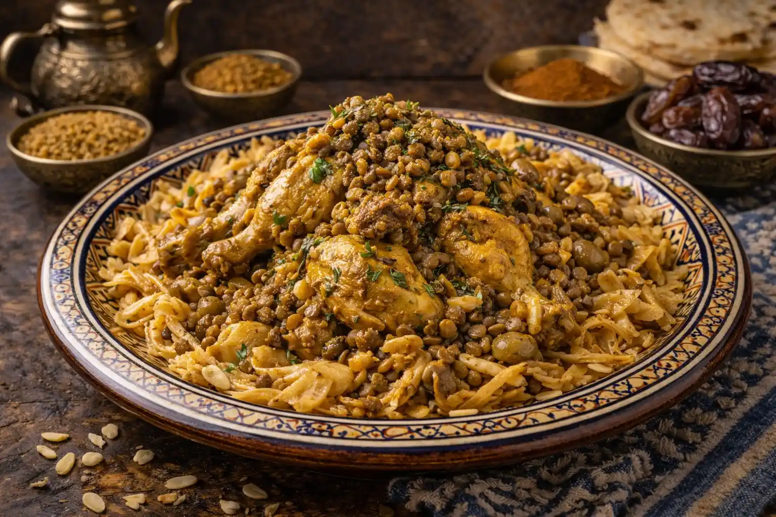 🇲🇦 Moroccan Rfissa – A Traditional Dish Rich in Flavor, Heritage, and Nutrition