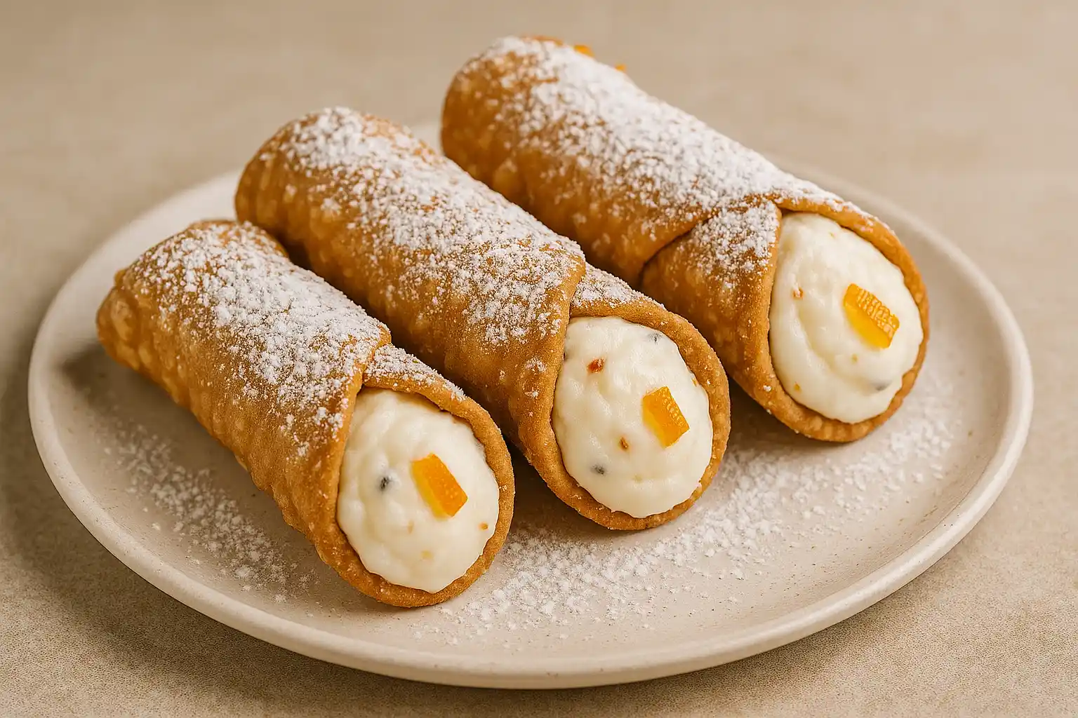 🍥 كانولي صقلية (Cannoli Siciliani) – الحلوى الإيطالية المقرمشة الأشهر في جنوب إيطاليا
