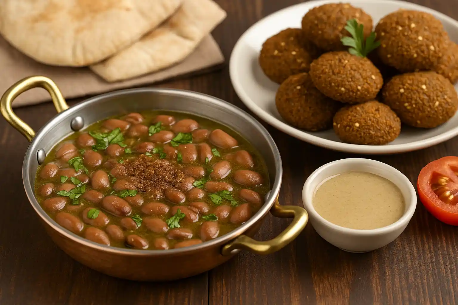 🥙🇪🇬 الفول والطعمية المصرية: فطور المصريين الأول منذ مئات السنين (أسرار المذاق الشعبي)