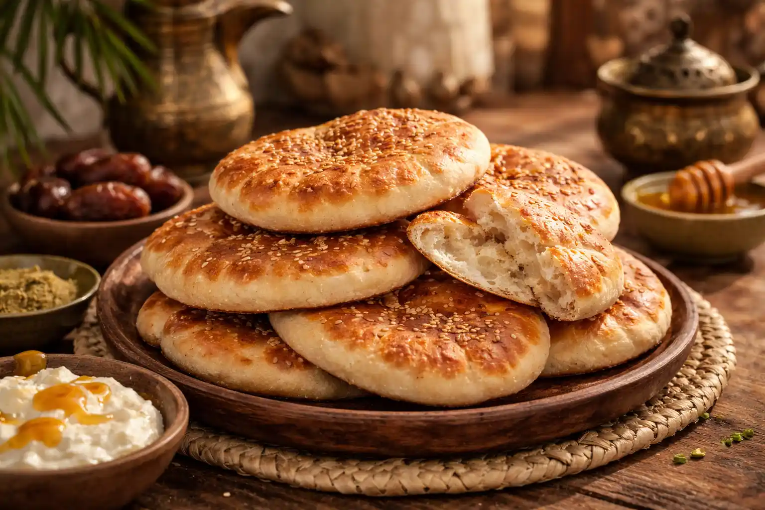 الخمير الإماراتي: خبز شعبي مختمر يحمل عبق الماضي ويزين موائد الإفطار التقليدية