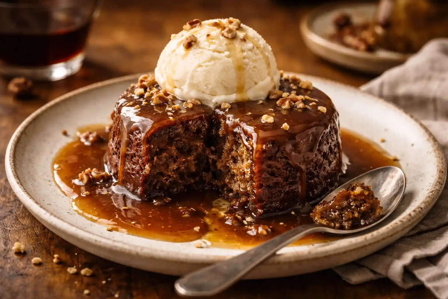 طريقة عمل بودينج التوفي اللزج (Sticky Toffee Pudding): أسرار الحلى البريطاني الأسطوري