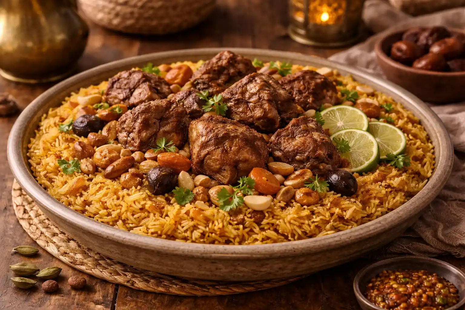 🥩🇶🇦 المجبوس باللحم على الطريقة القطرية الأصلية