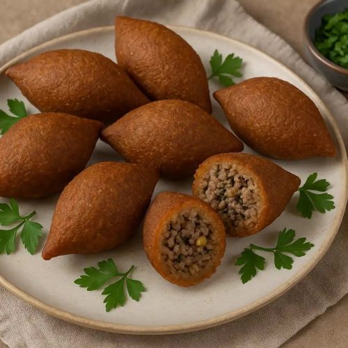 🥙الكبة الحلبية – سرّ القرمشة والحشوة المتماسكة في المطبخ